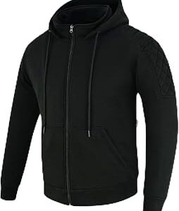 Riparo Motorcycle Hoodie for Men – AA Rated, CE Level 2 Armor, Aramid Lined Riding Jacket