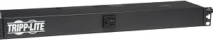Tripp Lite 13 Outlet Horizontal 1U Rackmount PDU, 15 Amps, 120V, 15ft Cord, Power Strip for Network Server Racks, 15A Circuit Breaker, NEMA 5-15 Outlets & Power Cord, 5-Year Warranty (PDU1215)