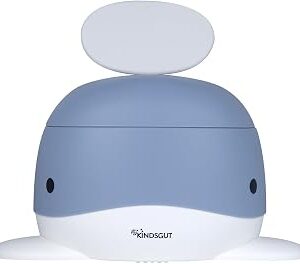 Kindsgut Potty Training Toilet in Whale Design, Designed in Germany, Potty Training in a Beautiful Design, Pigeon Blue