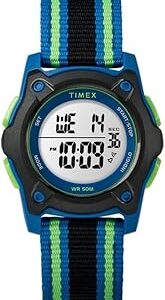 Timex TIME Machines® 29mm Elastic Fabric Kids Watch