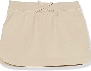 Nautica girls School Uniform Performance Scooter Skirt With Undershorts, Pull-on, Knit Waistband & Functional Pockets