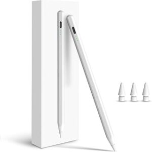 Penlike Pencil for Apple iPad A16 10th, Fast Charge Stylus Pen for 2026-2018 iPad A16/11-6th, Air 11/13 M4/M3/M2/5th-3rd, Pro 13/11/M4/12.9, Mini A17 Pro/6/5th Palm Rejection Tilt Sensitivity