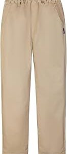 eton kidd Classic Twill Long Pants with Zipper Fly Patch Pockets Dual Waist Design