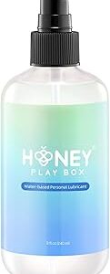 Water Based Lube (8 Fl Oz) Personal Lubricant for Men, Women & Couples, Toy Friendly, Flavorless, Non-Sticky, Easy-to-Clean, Water-Based Lubricant for Vaginal and Anal Lube, Value Size