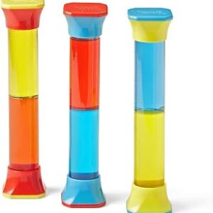 hand2mind ColorMix Sensory Tubes, Fidget Toys for Kids Anxiety Relief, Sensory Play Therapy Toys for Counselors, Calm Down Corner Supplies, Calming Corner Classroom, Kids