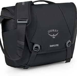 Osprey Daylite 12L Messenger Bag - Durable Crossbody Shoulder Bag with Laptop Sleeve and Bottle Pocket
