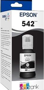 EPSON 542 EcoTank Pro Ink Ultra-high Capacity Bottle Black (T542120-S) Works with ET-5150, 5170, 5180, 5800, 5850, 5880, 16600, 16650