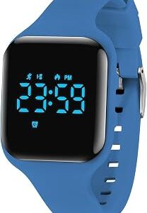 Kids Watches for Girls Boys Digital Sport Watch with Step Counter Pedometer Vibration Alarm Clock, No App Waterproof Fitness Tracker Kids Watch Boys Girls Teens Students Ages 5-16
