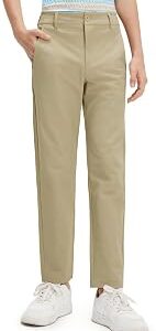 M MAELREG Boys Golf Pants Stretch Flat Front Dress Athletic Casual Youth Golf Pants School Uniform Pants with Mesh Pockets