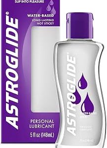 Astroglide Water Based Lube (5oz), Liquid Personal Lubricant, Sex Lube for Men, Women and Couples, Safe for Toys