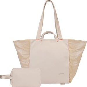 Tote Bag for Women, Versatile Lightweight Gym Travel Bags with Yoga Mat Strap, Wet Pocket, Shoe Bag & Cosmetic Pouch, 3-PC Set Tote for Workout Fitness Pilates Swimming Work Stylish Handbag