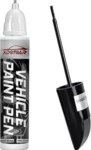 Black Touch Up Paint for Cars, Color Accurate Car Touch Up Paint, Professional Automotive Scratch Repair, Lasting Auto Scratch Remover, Quick Dry, Easy to Use, Safe and Waterproof, Versatile Use