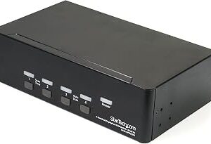 4 Port Dual DisplayPort KVM Switch