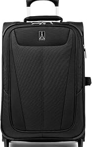 Travelpro Maxlite 5 Softside Expandable Upright 2 Wheel Carry-on Luggage, Lightweight, 21-Inch - Black