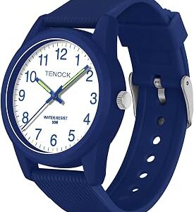 Kids Analog Watches for Girls Boys Watches with Soft Band Learning Time 50M Waterproof Children Watch Easy to Read for Ages 4-12 Kids Gift