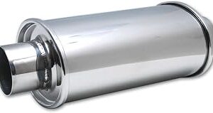 Vibrant Performance 1141 2.5' Ultra Quiet Resonator, Silver