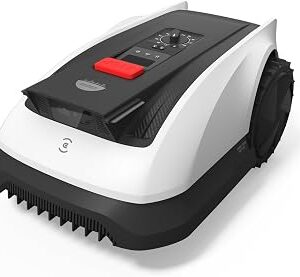 ECOVACS Goat O1000 RTK Robot Lawn Mower, Perimeter Wire Free Vision Robotic Lawnmower for 1/4 Acres Lawn, Automated Mapping, APP Control, 3D Obstacle Avoidance, Zero-Edge Cutting