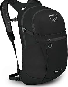 Osprey Daylite Plus Commuter Backpack – Lightweight, Everyday Pack with Laptop Sleeve and Water Bottle Pockets – Ideal for Work, School, and Travel with Versatile Storage Options, Black