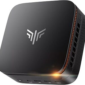 KAMRUI Pinova P1 Mini PC Computer, AMD Ryzen 4300U (Beats i3-10110U/3500U), 16GB RAM 256GB SSD, Mini Desktop Computer Support Triple 4K, USB-C, WiFi, Bluetooth, Ethernet for Business, Education, Home