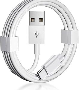 Car Carplay Cable for iPhone 17 15 16 /Air/ Pro Max, USB A to USB C for Carplay for iPhone USB Cord, Car Charger for IPhone 17 Air Charging Cable, iPad Pro, iPad Air 5th, Mini 6th Gen Car Charger Cord