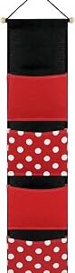 RUNROLE 8 Inch Narrow Fish Extender - 4 Pocket, Easily Personalize, Right Width to Fit the Cabin Door, 2026 & 2027 FE for Cruise Gift Exchanges and Pixie Dust