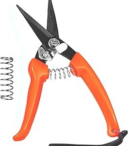 8-inch Goat Hoof Trimming Scissors, a multi-purpose hoof trimmer suitable for sheep, goats and alpacas, with an anti-slip handle, a safe and precise care TooL