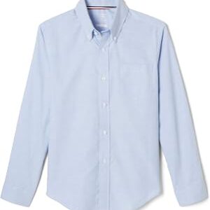 French Toast Boys Long Sleeve Oxford Shirt (Standard & Husky) Button Down Shirt