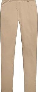 Nautica Girls' School Uniform Stretch Interlock Jegging