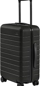 Away Carry-On Luggage, Lightweight Hardside Suitcase with Spinner Wheels, 22 Inch Airline Approved, TSA Lock, Jet Black