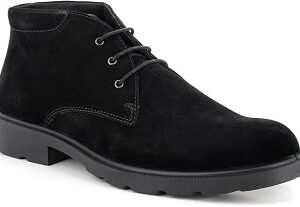 Alpine Swiss Elio Mens Suede Chukka Boots Waterproof Technology Made in Italy Shock Absorbing Outsoles