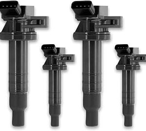 UF247 Ignition Coil Pack Compatible with 2000 2001 2002 2003 2004 2005 2006 2007 2008 Toyota Corolla Matrix Celica GT MR2, Chevy Prizm, Pontiac Vibe 1.8L L4, Replaces# C1249, UF-247 Set of 4