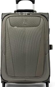 Travelpro Maxlite 5 Softside Expandable Upright 2 Wheel Carry-on Luggage, Lightweight, 21-Inch - Slate Green
