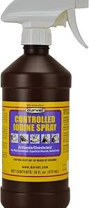 Durvet 066548 1 Pint Controlled Iodine Spray