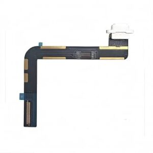 Dedyel Dock Connector Replacement Compatible with iPad 7th/8th/9th Generation (10.2 Inch, 2019/2020/2021) Charging Port Assembly Flex Cable (White)