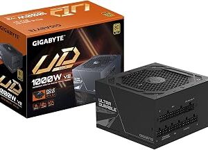 GIGABYTE UD1000GM PG5 V2-1000W 80 Plus Gold Certified - PCIe5.1 Ready - ATX3.1 - Fully Modular Power Supply (UD1000GM PG5 V2)