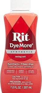 Rit Dye More Synthetic 7oz-Racing Red, Other, Multicoloured