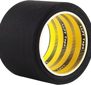 LLPT Wetsuit Repair Tape Iron On 3” x 16.5 Ft Seam Sealing Patch Waterproof for Neoprene Wetsuit Drysuit Fishing Suits Industrial Standard Carrier Material Color Black(IR3065)
