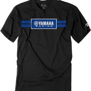 Factory Effex Yamaha Racing Stripes T-Shirt (Black - L)