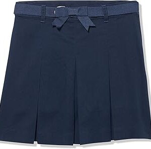 Gymboree Girls' and Toddler Twill Pleated Belted Skort