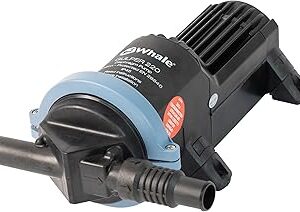 Whale Gulper 220 Graywater Pump - Manages Gray Waste in Boats & RV - 3.5 GPM Flow Rate - 12V/24V