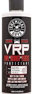 Chemical Guys VRP Vinyl, Rubber, and Plastic Dressing - Tire Dressing, Non-Greasy, Dry-to-the-Touch Shine for Tires, Trim, and More, Safe for Cars, Trucks, SUVs, RVs & More - 16 oz