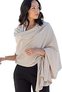 zestt Dreamsoft Travel Scarf, Wrap and Shawl for Women, Organic Cotton