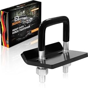 DEEAGLE Hitch Tightener Anti Rattle Stabilizer for 1.25 to 2 Trailer Hitches Reduce Movement On Hitch Mount Cargo Carrier Bike Rack Boat, RV Trailer Accessories
