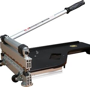 CUTTEREX 13 Vinyl Floor Cutter with wheels - Meet Multi-Angle/Length Cutting, A Flooring Tool also Cuts-Engineered Wood Floor, LVP, VCT, SPC, WPC, Long Life HSS Blade Mounted!