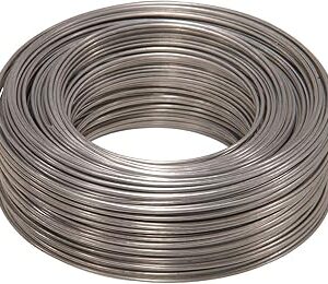 Hillman Steel Wire Rope 20 Gauge Galvanized Hobby Cable Wire, 20 x 175', Corrosion Resistant, Holds 15 lbs, Ideal for Crafts & DIY, Silver | 123106