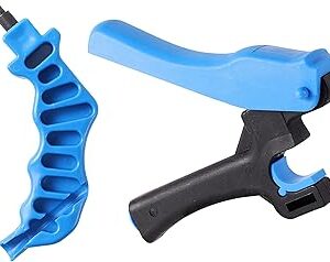 2-in-One Drip Irrigation Tubing Hole Punch Fitting Insertion Tools Drip Tube Hole Punch for Easier 1/4 Inch Fitting & Emitter Insertion (Pro Punch Tool Sets)