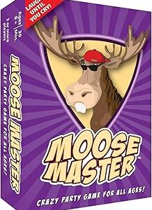 Moose Master - Laugh Until You Cry Fun - Your Cheeks Will Hurt from Smiling and Laughing so Hard - for Fun People Looking for A Hilarious Night in a Box