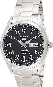 SEIKO 5 Automatic Black Eastern Arabic Dial Men's Watch SNKP21J1