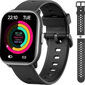 meoonley Kids Watch for Girls Boys with IP68 Waterproof, Girls Watch with 19 Sports Modes, Sleep Tracking, Pedometer, Stopwatch, Kids Activity Tracker, Birthday Gifts for Girls Age 6-15 Years Old