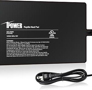 iPower 8X12 Inch Reptile Heat Pad Under Tank Heater Terrarium Warmer Heating Mat for Turtles Lizards Frogs and Other Small Animals